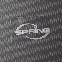 Autocollants de transfert de logo en nickel électro-plaqué ultra fins personnalisés, étiquettes métalliques autocollantes pour appareils électroménagers