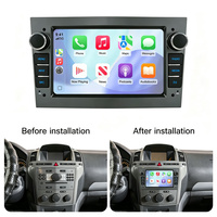 Autoradio Android 9 7 pouces 8 cœurs pour Opel avec écran IPS, CarPlay, Android Auto, Wi-Fi intégré, caméra de recul et GPS