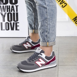 <span class=keywords><strong>Forrest</strong></span> <span class=keywords><strong>Gump</strong></span> N574 Zapatos deportivos informales para hombre y mujer, transpirables, cómodos, de verano, color sólido - Product Image 3