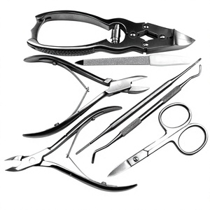 Cortauñas de Acero al Carbono de Alta Calidad ASAP de 14 cm con Apertura de Mandíbula Ancha para Uñas Gruesas, Instrumento de Podología de Mango Largo para Dedos - Product Image 1