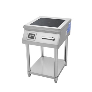 Table de cuisson à induction électrique encastrable multifonction 2000W en acier inoxydable avec panneau tactile et télécommande - Product Image 2