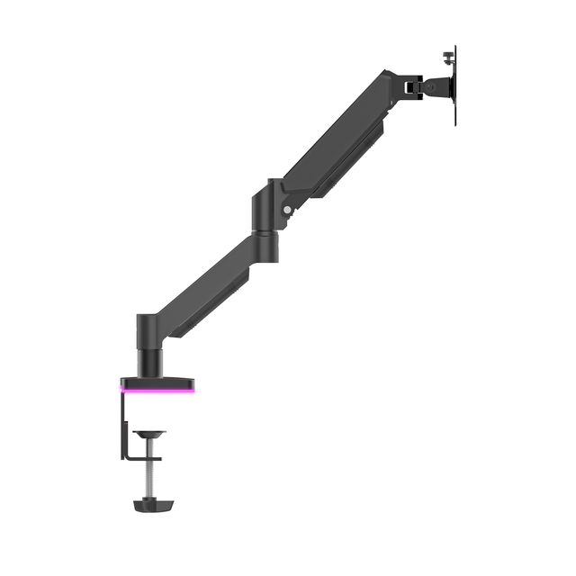 Monitor Arm Mount Desk Mount Vesa Mount Stand Heavy Duty Ultrawide Clamp Grommet Installation Adjustable 32 Inch 90 Degree Tilt