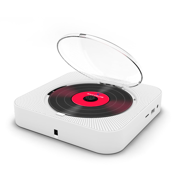 HOT Selling Wall Mounted Multifunctional Home Portable Wireless Speaker Album Audio Radio CD Player Retro Speaker