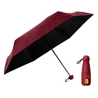 Parapluie pliant compact pour enfants Capsule Pocke Train Reverse, coupe-vent, avec lumière, personnalisable avec logo, idéal pour les voyages
