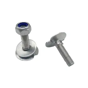 High Quality M6 M8 M10 Bucket Elevator Bolts Ss304 Stainless Steel Fanged Bucket Elevator Bolt DIN 15237