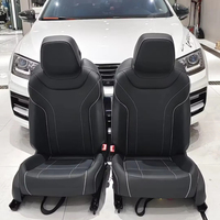 Pour VW Passat 2012-2018, accessoires de voiture personnalisés, housses de siège, 5 places, cuir Nappa, ensemble complet, entièrement couvertes
