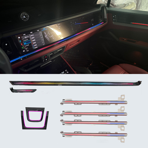 Kit de Luces Ambientales RGBIC para Auto, para Porsche Cayenne 2024-2026, Decoración de Ambiente Interior, Tira de Luces LED - Product Image 1