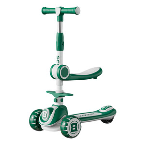 Trottinette pour enfants de 2 à 3 à 8 ans et plus, style princesse pour garçon et fille, en plastique, 3 roues, glissante, trois en un - Product Image 5