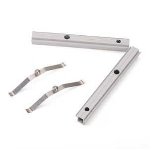 เหล็กสปริงเคลือบผงขึ้นรูปด้วยกรรมวิธีปั๊มขึ้นรูปโลหะ<span class=keywords><strong>แผ่น</strong></span>แบบกำหนดเองได้อย่างแม่นยำ สำหรับคลิปล็อคเสาเต็นท์ - Product Image 6