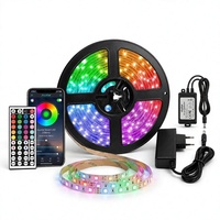 Bande lumineuse LED intelligente Joystar 20m RGB, contrôle par application Bluetooth, télécommande, variateur d'intensité, changement de couleur, décoration intérieure