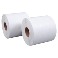 Rollo de papel adhesivo personalizado, etiquetas de código de barras para impresora, Térmica Directa, 4x6, 100x150