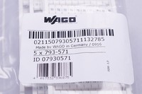 Tarjeta de identificación PLC 793-571; como mapa; impresa; 71 80 (5x) Conf. Nueva con garantía del producto