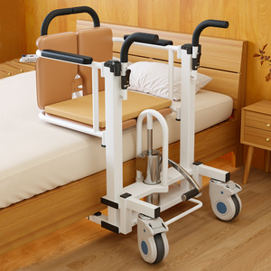 Hot Sale Hydraulic Lifting Easy to Move with Toilet Function Nursing Transfer <strong>Chair</strong> for <strong>Elderly</strong> Paralysis Care - Product Image 1