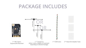Récepteur RadioMaster XR1 Nano ELRS Multi-fréquence Semtech LR1121 2.4GHz 900MHz Double Bande 100mW ExpressLRS K1000Hz RX <span class=keywords><strong>pour</strong></span> <span class=keywords><strong>Drone</strong></span> <span class=keywords><strong>FPV</strong></span> - Product Image 6
