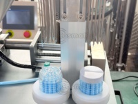 Machine de remplissage manuelle de crème pour bureau, machine de remplissage de pâte visqueuse, machine de distribution de crème 3D