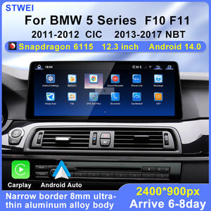 Radio Multimedia para Auto STWEI con Android 14 para BMW Serie 5 F10 F11 2011-2017 CIC NBT, Pantalla de 12.3 Pulgadas, Snapdragon 6115, 4G, WiFi, Reproductor de Video - Product Image 3