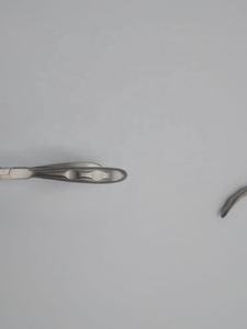 Pinza para cutículas, caja con un solo resorte, 10 cm, acabado opaco, pinza para cutículas de alta calidad - Product Image 3