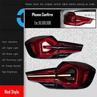 Conjunto de Luces Traseras para BMW X3 2018-2021, Modelos G01 G08, Actualizado con Nuevas Señales de Giro Secuenciales LED