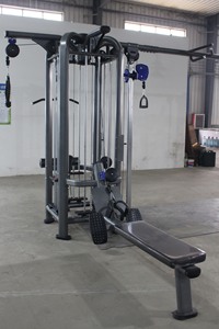 Equipo de Gimnasio Comercial, Multiestación Jungle Gym de 8 y 16 Puestos para Fitness Comercial - Product Image 5