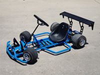 Kart à pédales, karting à dérive, propulsion arrière, moteur 4 temps, 105 km/h, dérive en extérieur, capacité de charge de 200 kg