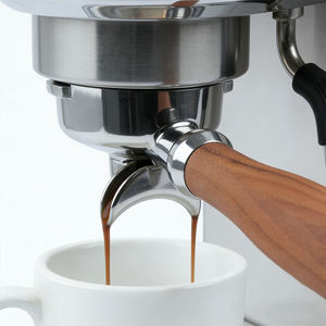 304SS 58mm Koffiemachine Vervangende Handgreep Barista Gereedschap Bodemloze Tuit Types 58mm 3-Oren Espresso Portafilter voor Barsetto - Product Image 4