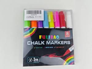 Bán Buôn Mini Tốt Tip Xóa Được Mực <span class=keywords><strong>Chalk</strong></span> Bút Đánh Dấu Với Bàn Chải Xiên Phấn Lỏng Cho Dễ Dàng Xóa - Product Image 6