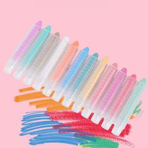 <span class=keywords><strong>Craie</strong></span> épaisse sans poussière, lavable, soluble dans l'eau, portable, outil éducatif, <span class=keywords><strong>crayon</strong></span> de graffiti pour enfants - Product Image 1
