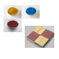 Poudre de pigment en oxyde de fer, pour ciment, carreaux de brique, revêtement de peinture