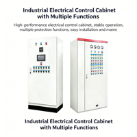 Armoire de distribution d'énergie basse tension en acier LXD-0025 sur mesure, boîtier de panneau de commande électrique industriel IP55