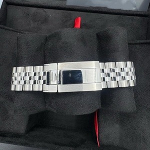 Montre de plongée automatique mécanique ETA pour homme, acier inoxydable, cadran rouge, lunette rouge, verre saphir, bracelet 20 mm, 200 m, sport - Product Image 5