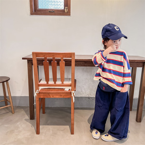 Nuova T-Shirt a <span class=keywords><strong>Manica</strong></span> <span class=keywords><strong>Lunga</strong></span> per Bambini e Bambine, Maglia Sottogiacca per Primavera e Autunno - Product Image 2