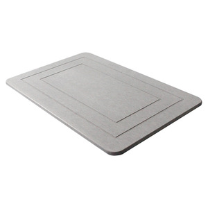 Lanztop, alfombrillas de baño de diseño novedoso, alfombrilla de ducha de piedra sólida absorbente y de secado rápido, antideslizante <span class=keywords><strong>para</strong></span> baño hecho a máquina - Product Image 1