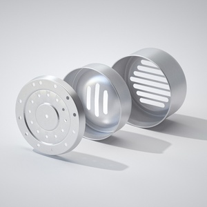 Boîte à savon en aluminium personnalisée en gros, ronde, avec couvercle à vis, pour voyage et usage domestique, avec plateau anti-goutte, gravure et couleur personnalisées - Product Image 4