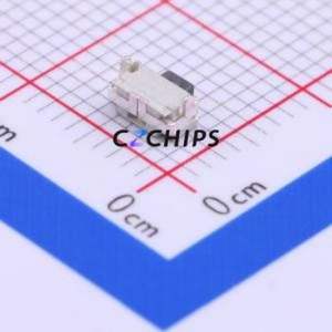 1TS003A-1400-3500A-CT Tactile Switch SMD,1.8x4.6mm Switch Single Pole Single Throw Rectangle Button 1.4N Horizontal Mount - Product Image 2