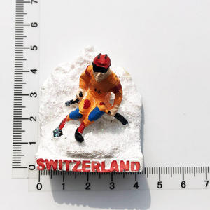 Horloge <span class=keywords><strong>coucou</strong></span> souvenir en résine avec logo personnalisé Autriche Suisse Allemagne Aimant de réfrigérateur - Product Image 5