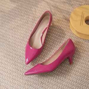 <span class=keywords><strong>Scarpe</strong></span> Formali da <span class=keywords><strong>Donna</strong></span> con <span class=keywords><strong>Tacco</strong></span> <span class=keywords><strong>Medio</strong></span>, Tacchi Alti Sexy, <span class=keywords><strong>Scarpe</strong></span> da Ufficio e Festa, Nuova Moda Calzature Femminili - Product Image 2