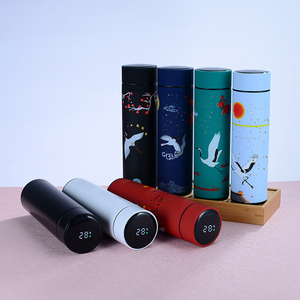 Bouteille d'eau CHUFENG avec affichage de la température LED, gobelet isotherme <span class=keywords><strong>intelligent</strong></span> en acier inoxydable SS316, <span class=keywords><strong>thermos</strong></span> numérique de style chinois - Product Image 6