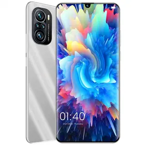 P50 Pro 7.5 inç HD ekran Android akıllı telefonlar 16GB + 512GB 5G lte 10 çekirdekli MTK6889 çift SIM cep telefon GPS cep telefonları