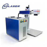 Machine de marquage laser UV portable en gros de l'usine VOLaser, unité de bureau 5W 10W avec prise en charge des formats graphiques DXF BMP AI DST