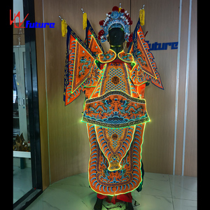 <span class=keywords><strong>Abiti</strong></span> a Led a colori personalizzati vestiti luminosi <span class=keywords><strong>Opera</strong></span> cinese per Performance per adulti luci di usura Bar spettacolo di danza - Product Image 3