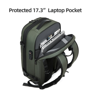 Sac à dos de voyage professionnel avec technologie sous vide | Design extensible, serrure TSA, zones humides/<span class=keywords><strong>s</strong></span>èches et poches latérales/arrière - Product Image 4