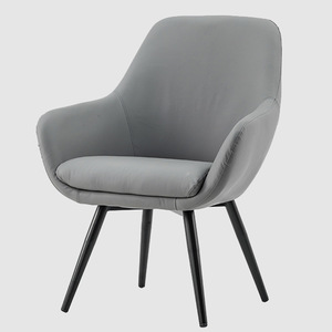 <span class=keywords><strong>Fauteuil</strong></span> en cuir minimaliste moderne le plus vendu avec pieds en bois pour le mobilier de salon - Product Image 4