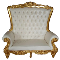 Chaise de trône royale en plastique personnalisée de style moderne pour hôtels mariages événements banquets repas bars extérieurs gymnases