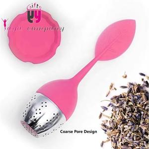 Prix d'usine En Gros Fantaisie Pot Plante Feuille Style Silicone Thé Infuseur - Product Image 2
