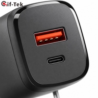 Pengisi Daya Cepat USB C 3.0 20W Kepala Pengisi Daya Dinding Tipe-C Output 5V/3A