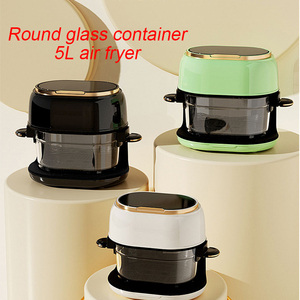 Nouveau style de friteuse numérique en verre 4L 5L 6L 8L Selon les consommateurs, meilleure friteuse à air intelligente sans huile - Product Image 6