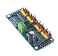 Controlador de Servomotor PWM de 16 Canales, Placa de Controlador de Robot, Módulo de Controlador de Interfaz IIC PCA9685