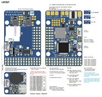 Contrôleur de vol MATEKSYS H7A3-WING STM32H7A3 avec double BEC, moniteur de puissance INA2xx, bus CAN et OSD pour avion RC FPV à voilure fixe