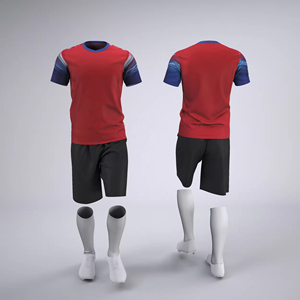 เสื้อฟุตบอลแบบซับลิเมชั่นสั่งทำได้ 男女  แขนสั้น ระบายอากาศได้ดี น้ำหนักเบา ลายทาง ชุดทีม ขายส่ง - Product Image 3