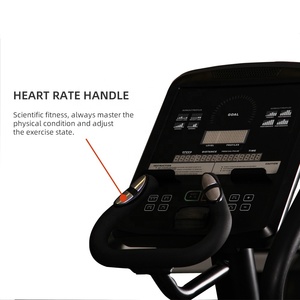 Elliptique manuel durable au design miroir avec écran LCD, connexion à l'application, résistance magnétique à 16 niveaux et <span class=keywords><strong>roue</strong></span> arrière en acier - Product Image 3